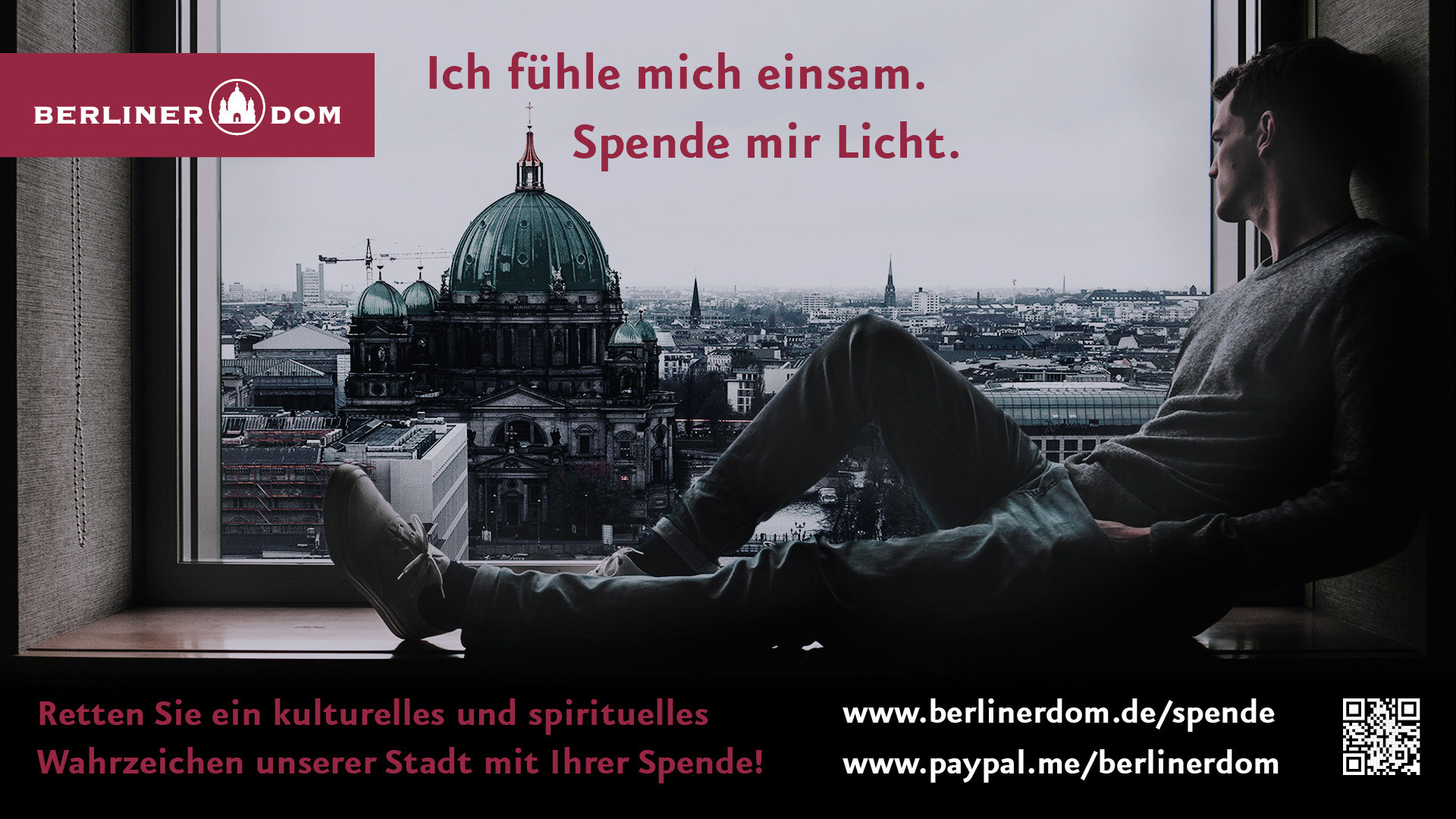 Motiv der Spendenkampagne